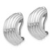 14K White Gold Non-pierced Earrings - (B44-243) 14K White Gold Non-pierced Earrings - (B44-243)
