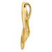 14K Yellow Gold Diamond Whale Tail Slide - (B13-274) 14K Yellow Gold Diamond Whale Tail Slide - (B13-274)