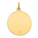 14K Yellow Gold Our Lady of Mt. Carmel Medal Charm 18mm width - (B11-245) 14K Yellow Gold Our Lady of Mt. Carmel Medal Charm 18mm width - (B11-245)