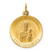 14K Yellow Gold Matka Boska Medal Charm - (B11-480) 14K Yellow Gold Matka Boska Medal Charm - (B11-480)