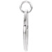 14K White Gold .08-Carat tw Diamond Pierced Cross Disc Pendant - (B15-631) 14K White Gold .08-Carat tw Diamond Pierced Cross Disc Pendant - (B15-631)