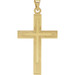 14K Yellow Gold Cross Pendant - (B16-156) 14K Yellow Gold Cross Pendant - (B16-156)