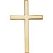 14K Yellow Gold Cross Pendant - (B16-388) 14K Yellow Gold Cross Pendant - (B16-388)