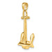 14K Yellow Gold 3-D T-Bar Style Anchor Pendant - (A83-168) 14K Yellow Gold 3-D T-Bar Style Anchor Pendant - (A83-168)
