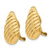 14K Yellow Gold Non-pierced Fancy Earrings 19mm length - (B36-790) 14K Yellow Gold Non-pierced Fancy Earrings 19mm length - (B36-790)