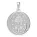 14K White Gold Miraculous Medal - (B11-667) 14K White Gold Miraculous Medal - (B11-667)