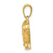 14K Yellow Gold Pot Belly Pig Pendant - (A83-257)