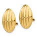 14K Yellow Gold Non-pierced Fancy Earrings 20mm length - (B36-780) 14K Yellow Gold Non-pierced Fancy Earrings 20mm length - (B36-780)