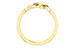 14K Yellow Gold Infinity-Inspired Cross Ring - (B32-999) 14K Yellow Gold Infinity-Inspired Cross Ring - (B32-999)