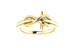 14K Yellow Gold Infinity-Inspired Cross Ring - (B32-999) 14K Yellow Gold Infinity-Inspired Cross Ring - (B32-999)
