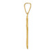 14k Yellow Gold Diamond-cut Budded Cross Pendant - (A86-134) 14k Yellow Gold Diamond-cut Budded Cross Pendant - (A86-134)