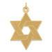 14K Yellow Gold Laser Designed Star of David Pendant - (B11-603) 14K Yellow Gold Laser Designed Star of David Pendant - (B11-603)