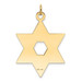 14K Yellow Gold Laser Designed Star of David Pendant - (B11-603) 14K Yellow Gold Laser Designed Star of David Pendant - (B11-603)