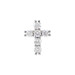 14K White Gold 1/4-Carat tw Diamond Cross Pendant - (B15-746) 14K White Gold 1/4-Carat tw Diamond Cross Pendant - (B15-746)