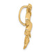14K Yellow Gold Triple Dolphin Slide - (A84-653)