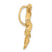 14K Yellow Gold Triple Dolphin Slide - (A84-653)