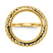 14K Yellow Gold 1/10th American Eagle Coin Polished Coin Ring - Size: 7 - (B32-686) 14K Yellow Gold 1/10th American Eagle Coin Polished Coin Ring - Size: 7 - (B32-686)