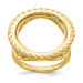 14K Yellow Gold 1/10th American Eagle Coin Polished Coin Ring - Size: 7 - (B32-686) 14K Yellow Gold 1/10th American Eagle Coin Polished Coin Ring - Size: 7 - (B32-686)