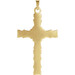 14K Yellow & White Gold 36x24mm Crucifix Pendant - (B15-345) 14K Yellow & White Gold 36x24mm Crucifix Pendant - (B15-345)