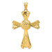14K Yellow Gold Celtic Cross Pendant 65mm length - (A83-127) 14K Yellow Gold Celtic Cross Pendant 65mm length - (A83-127)