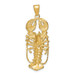 14K Yellow Gold Lobster Pendant - (A92-480)