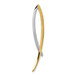 14K Two-tone Gold Contemporary Slide - (A98-313) 14K Two-tone Gold Contemporary Slide - (A98-313)
