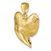 14K Yellow Gold Solid Polished 3-Dimensional Shark Tooth Pendant - (A83-330) 14K Yellow Gold Solid Polished 3-Dimensional Shark Tooth Pendant - (A83-330)