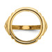 14K Yellow Gold 1/10th American Eagle Coin Polished Coin Ring - Size: 10 - (B31-703) 14K Yellow Gold 1/10th American Eagle Coin Polished Coin Ring - Size: 10 - (B31-703)