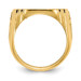 14K Yellow Gold 1/10th American Eagle Coin Polished Coin Ring - Size: 10 - (B31-703) 14K Yellow Gold 1/10th American Eagle Coin Polished Coin Ring - Size: 10 - (B31-703)