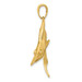 14K Yellow Gold Marlin Pendant - (A85-118)