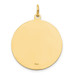 14K Yellow Gold Sacred Heart of Jesus Medal Pendant - (B14-197) 14K Yellow Gold Sacred Heart of Jesus Medal Pendant - (B14-197)