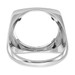 14K White Gold 1/10th American Eagle Polished Coin Ring - Size: 10 - (B31-720) 14K White Gold 1/10th American Eagle Polished Coin Ring - Size: 10 - (B31-720)