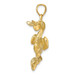 14K Yellow Gold 3-D Pelican Pendant - (A92-929) 14K Yellow Gold 3-D Pelican Pendant - (A92-929)