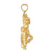14K Yellow Gold 2-D Dancing Horse Charm Pendant - (A90-852) 14K Yellow Gold 2-D Dancing Horse Charm Pendant - (A90-852)