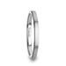 TILLY Flat Style Womens Tungsten Carbide Ring with Brushed Finish - 2 mm ~ (J65-201)