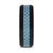 ATTICUS Blue Carbon Fiber Inlaid Black Ceramic Ring with Bevels - 8mm  ~ (G65-476) ATTICUS Blue Carbon Fiber Inlaid Black Ceramic Ring with Bevels - 8mm  ~ (G65-476)