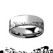 Titanium Hoth Battle Star Wars Alliance Galactic Imperial Invasion ATAT ATST Engraved Ring - 8mm