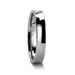 CHELSEA Tungsten Carbide Concave Ring - 4mm & 6mm CHELSEA Tungsten Carbide Concave Ring - 4mm & 6mm