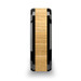 FILMORE Black Ceramic Ring with Polished Bevels and Ash Wood Inlay - 6 mm - 10 mm FILMORE Black Ceramic Ring with Polished Bevels and Ash Wood Inlay - 6 mm - 10 mm
