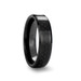 ONYX Black Ceramic Ring with Black Carbon Fiber Inlaid - 4mm - 12mm ONYX Black Ceramic Ring with Black Carbon Fiber Inlaid - 4mm - 12mm