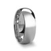 PETERSON Titanium Polished Finish Domed Men's Wedding Band - 6mm & 8mm PETERSON Titanium Polished Finish Domed Men's Wedding Band - 6mm & 8mm