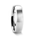 POLARIS Rounded Brushed Finish Tungsten Carbide Ring with Polished Bevels - 6mm & 8mm POLARIS Rounded Brushed Finish Tungsten Carbide Ring with Polished Bevels - 6mm & 8mm