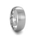 PYTHIUS Round Brushed White Tungsten Ring - 2mm - 8mm PYTHIUS Round Brushed White Tungsten Ring - 2mm - 8mm