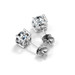 2-Carats tw Moissanite Diamond Stud Earrings GRA Lab Certified Stones D/VVS1 Sterling Silver 2-Carats tw Moissanite Diamond Stud Earrings GRA Lab Certified Stones D/VVS1 Sterling Silver