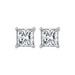 Princess Cut Stud Earrings 1-Carat and 2-Carat tw GRA Lab Certified D/VVS1 Moissanite Set in Solid Sterling Silver Princess Cut Stud Earrings 1-Carat and 2-Carat tw GRA Lab Certified D/VVS1 Moissanite Set in Solid Sterling Silver