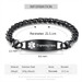 Stainless Steel Custom Engraved Emergency Medical Alert Bracelet For Men Stainless Steel Custom Engraved Emergency Medical Alert Bracelet For Men