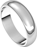White-Gold-5mm-Standard-Half-Round-Wedding-Band-Side-View2 White-Gold-5mm-Standard-Half-Round-Wedding-Band-Side-View2