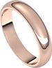 Rose-Gold-4mm-Standard-Half-Round-Wedding-Band-Side-View1 Rose-Gold-4mm-Standard-Half-Round-Wedding-Band-Side-View1