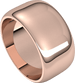 Rose-Gold-10mm-Standard-Half-Round-Wedding-Band-Side-View1
