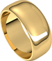 Yellow-Gold-8mm-Standard-Half-Round-Wedding-Band-Side-View2 Yellow-Gold-8mm-Standard-Half-Round-Wedding-Band-Side-View2